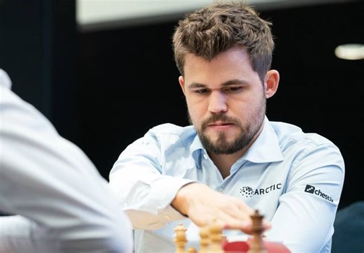 Watch and learn how Magnus Carlsen played the Van Geet Opening against Shan Sargsyan #chess #fyp #tactics | ChessFam