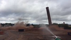 34K views · 191 reactions | If you heard an explosion or two in Coventry this morning it was the sound of a couple of chimney stacks at a former brickworks factory on the Stoney Stanton Road being demolished. This video was taken by Luke Howard from demolition group Blucon: | BBC Coventry & Warwickshire | Facebook