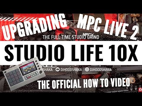 MPC Live 2 Hard Drive Install EVO Hard Drive SSD into the MPC Live 2 AND Applies To The MPC Live 3