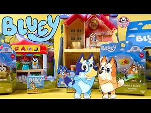 Bluey Toys Collection Unboxing With Asmr | Review Of Bluey Toys