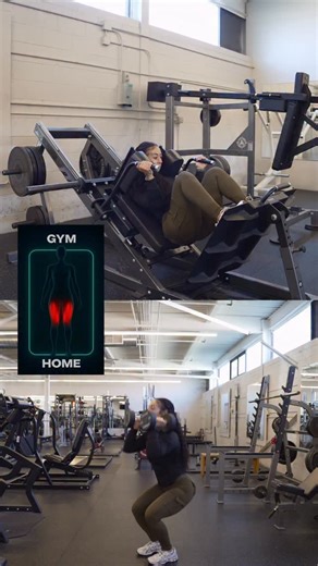 Liz Fitt | Online Trainer | Fitness Coach on Instagram: "Want to build stronger quads? Try these two killer exercises for your next leg day: 🏋🏽‍♂️ Hack Squat – isolates and strengthens your quads for growth 💪 Dumbbell Hack Squat – perfect at-home or no-machine alternative These moves target your quads, glutes, and lower body to help you get more definition and power. Save this for your next gym session! #QuadWorkout #LegDay #HackSquat #GymWorkout #HomeWorkout"