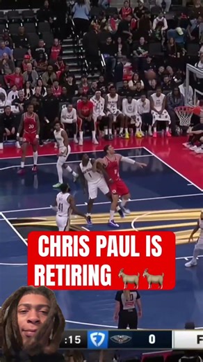 CP3 is retiring!😢 so sad to see vets get treated like this but it’s an old story now. #nba #cp3