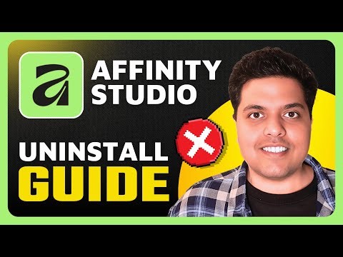 How To Uninstall Affinity Studio from Your PC / Laptop (2026)