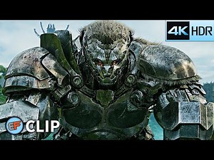 Apelinq vs Scourge - Opening Scene | Transformers Rise of the Beasts (2023) 4K HDR Movie Clip