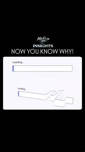 Hidden Insights on Instagram: "The Truth Behind the Loading Bar: Why Progress Isn’t Always Linear While the animation in this video looks like a simple creative twist, it perfectly illustrates the hidden complexity of data fetching and system processing. In software development, progress bars are rarely a direct reflection of “work done” because many tasks are unpredictable. When the bar pauses or stutters, it’s often because the system has hit a “bottleneck” or a heavy dependency-like waiting f