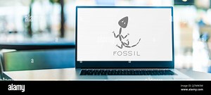POZNAN, POL - DEC 8, 2021: Laptop computer displaying logo of Fossil, a software configuration management, bug tracking system and wiki software serve Stock Photo - Alamy