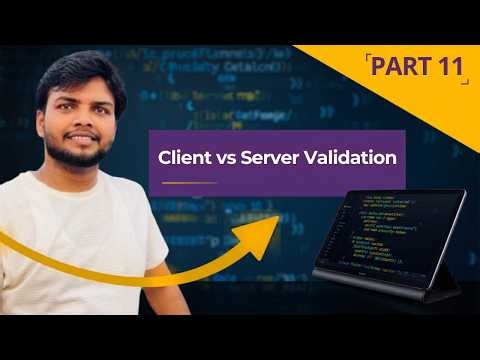 Client vs Server Validation – Difference samjho | CloudToCode