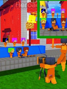 🔥Behind the Scenes! 6 Pretty Girls 🐔💃Chicken Wing Dance 💖Poor Aphmau,JJ GF, Zoey, Mikey GF & Ein GF