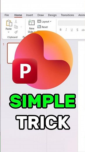 Simple PowerPoint Trick! #powerpoint #powerpointpresenation #tutorial
