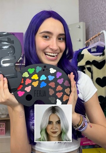 Probando la nueva paleta de sombras de Fer Jalil