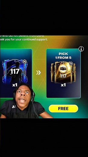 Free 117 Player Pick 🤯👀 Day 3 Free Fc Mobile Gift #fcmobile #fifamobile #fifa #trending #shortsfeed