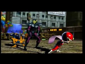 Marvel vs Capcom Match Gameplay on xbox 360