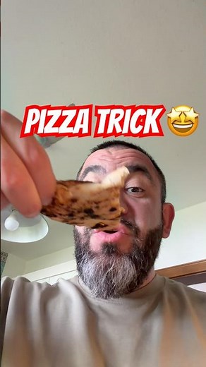 Pizza vom Vortag richtig aufwärmen.
