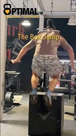 Build Explosive Leg Power with Box Jumps 💥 #boxjumps #legday #athletictraining #fitnessshorts