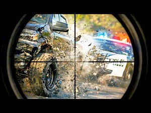 Sniping Tires In GTA 5 Breaks The Physics Engine (Euphoria Physics)