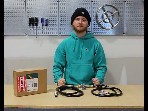 Fire Pit Connection Kits - How to connect your burner pan to your gas source