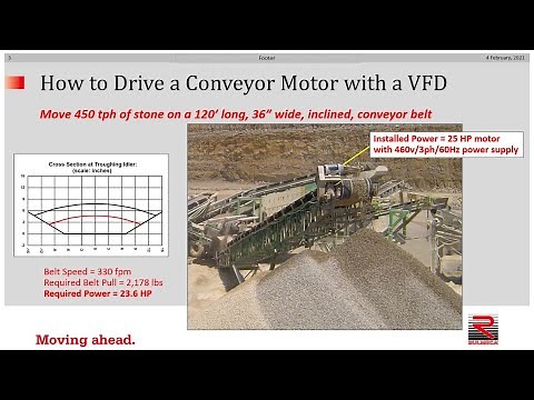 How to Use VFD with Conveyor Drive