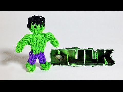 Rainbow Loom Avengers Series: Hulk