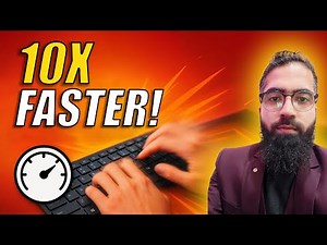 How To INCREASE Typing Speed at HOME - Beginner Guide