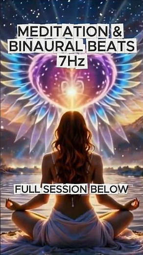 Mindfulness Meditation Combined With 7Hz Binaural Beats for Present Moment Awareness & Letting Go