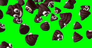 Pile Poo Emoji Symbol Poop Messaging Stock Footage Video (100% Royalty-free) 1071163504 | Shutterstock