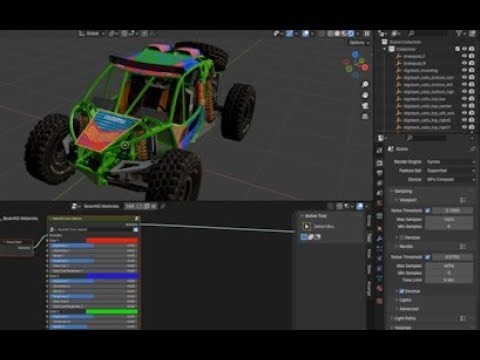 Blender BeamNG Material Addon Tutorial