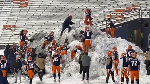 44K views · 810 reactions | Scenes from Saturday's SNOW BOWL at Memorial Stadium for Illinois vs Northwestern, and a look at the winter storm from downtown Urbana and rural portions of Champaign County earlier in the day. Hope those that were excited for the snow enjoyed it, and those who weren't were able to stay warm and cozy doing other stuff! | Meteorologist Andrew Pritchard - Chambana Weather | Facebook