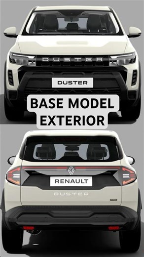 Renault Duster Base Model Exterior Explained #trending #trendingshorts #renault #duster #2026