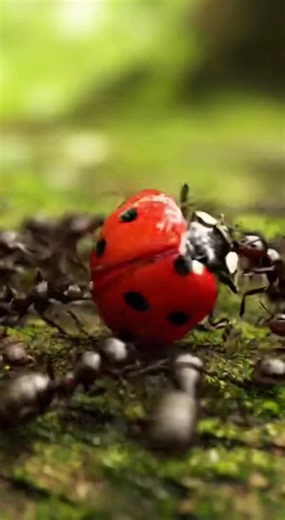 14K views · 132 reactions | A ladybug flips repeatedly but millions bullet ants cling tight, biting until it stops. | Luccy Fennell | Facebook