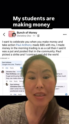 Christina bunch on Instagram: "Link in bio $10 option class #daytrader #options #optionsstrategy #passiveincome #makemoney"