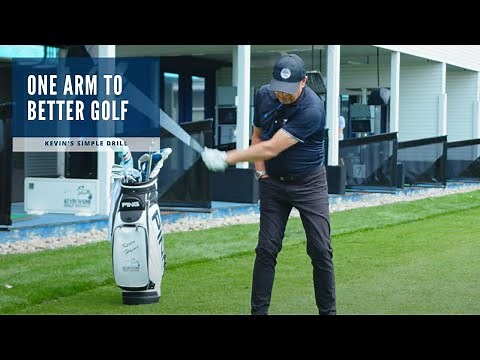 One Arm Golf Swings Can Improve Your Swing Motion