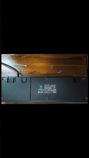 G512 Keyboard how to disassemble.