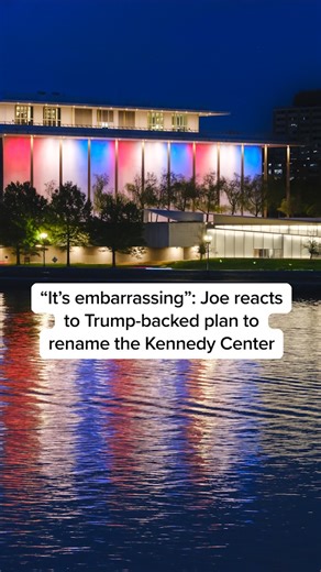 237K views · 3.8K reactions | @joescarborough and @igbot50 react on Morning Joe after Donald Trump’s hand-picked Kennedy Center board voted to rename the venue the “Trump Kennedy Center.” | Morning Joe | Facebook