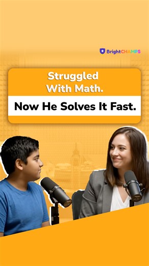 BrightCHAMPS on Instagram: "With small, personalized classes and guidance from top educators worldwide, children start to see the logic behind the numbers. Problems that once felt impossible begin to make sense and confidence grows with every lesson. Turn frustration into curiosity. Give your child the tools to enjoy and excel in math. Start with a trial class today."