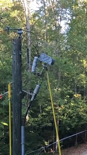 1.2K views | Connecting a circuit breaker on an energized line can trigger flashover and violent pole-top explosions. ⚡ Here Is why strict live-line procedures, proper insulation, and trained crews are non-negotiable in power distribution safety. #ElectricalSafety #LiveLineWork #Flashover #UtilityPole #PowerDistribution #GridSafety | Power Energies | Facebook