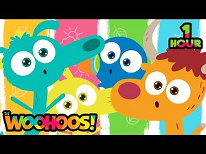 1+ hour of FUN with The Woohoos! 😄 | Cartoons for Kids | The Woohoos