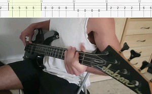 【梦龙 Imagine Dragon】-【Radioactive】bass cover with tabs 贝斯带谱翻弹 #搬运侵删
