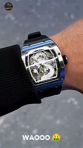 Luxury Skeleton Watch ⌚🔥 | Premium Men’s Watch Gift Set | Watch Shorts#watch #shorts #viral