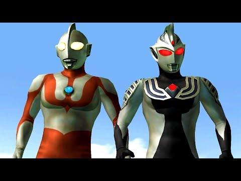 Dark Ultraman Justice and Ultraman - TAG Team HD Remaster - ウルトラマン FE3