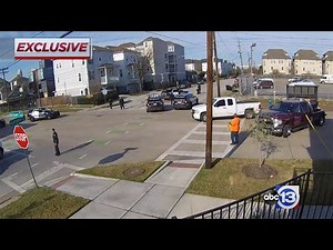 3 officers shot in chase that started in downtown Houston, HPD says