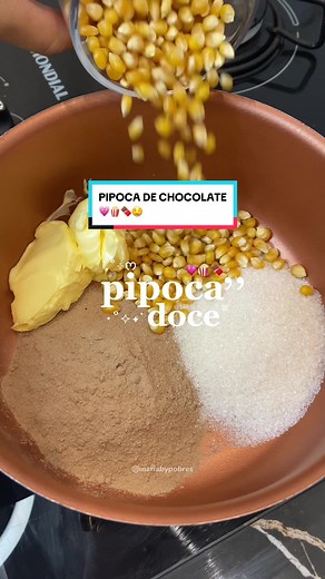 Receita de Pipoca de Chocolate: Deliciosa e Fácil de Fazer