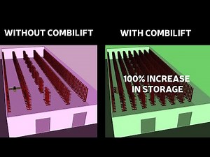 Combilift - WAREHOUSE PLANNING - increase your storage capacity by as much as 100%