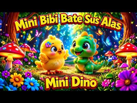 Mini Bibi Bate Sus Alas - Mini Dino - Canciones infantiles y para bebés