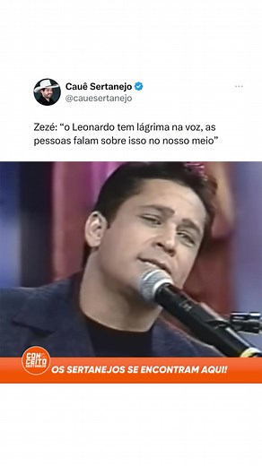 O timbre de voz do Leonardo: um patrimônio histórico do Brasil