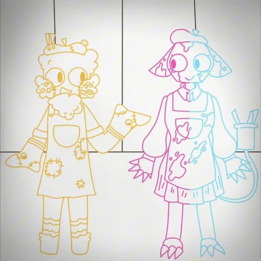 Goob and Scraps in every universe (Dandy’s World)