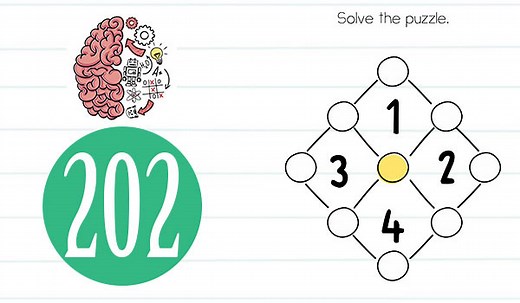 Brain Test Level 202 Solve the puzzle