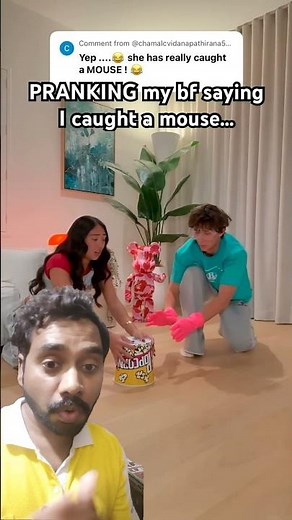 Mouse Prank 😱😂😂 #funny