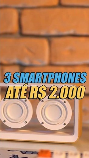 TOP 3 CELULARES até R$2000 para COMPRAR EM 2026!!