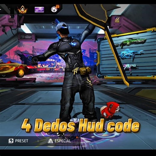 All Server HUD Code #freefire #freestyle #freefireshorts #freestyledressup