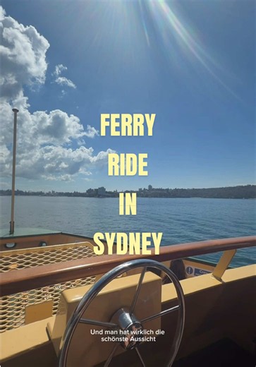 Ferry ride in Sydney: best routes & tips